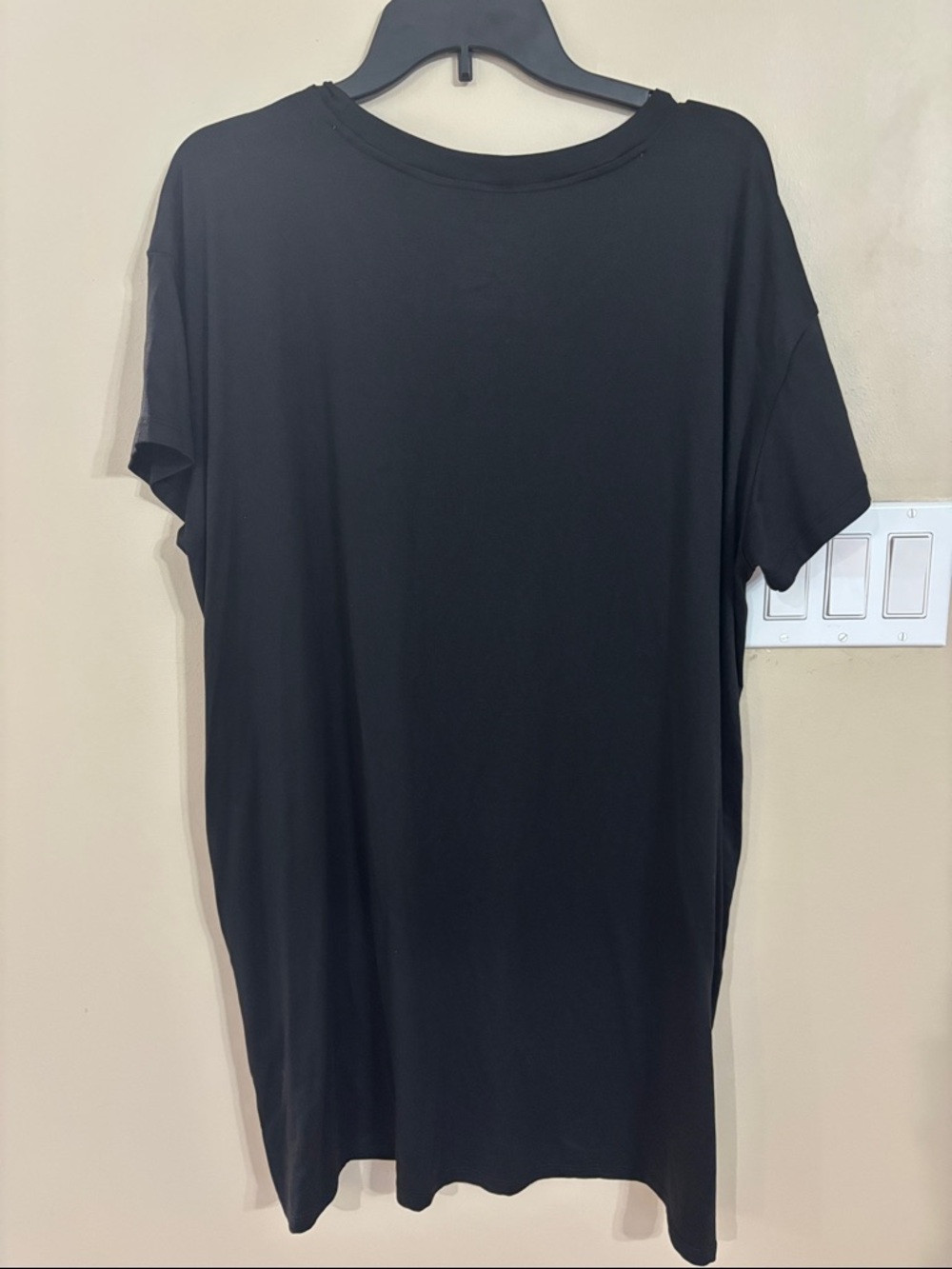 Joyspun Black Graphic Beach Tee - Meet Me At The Beach - Picture 4 of 4